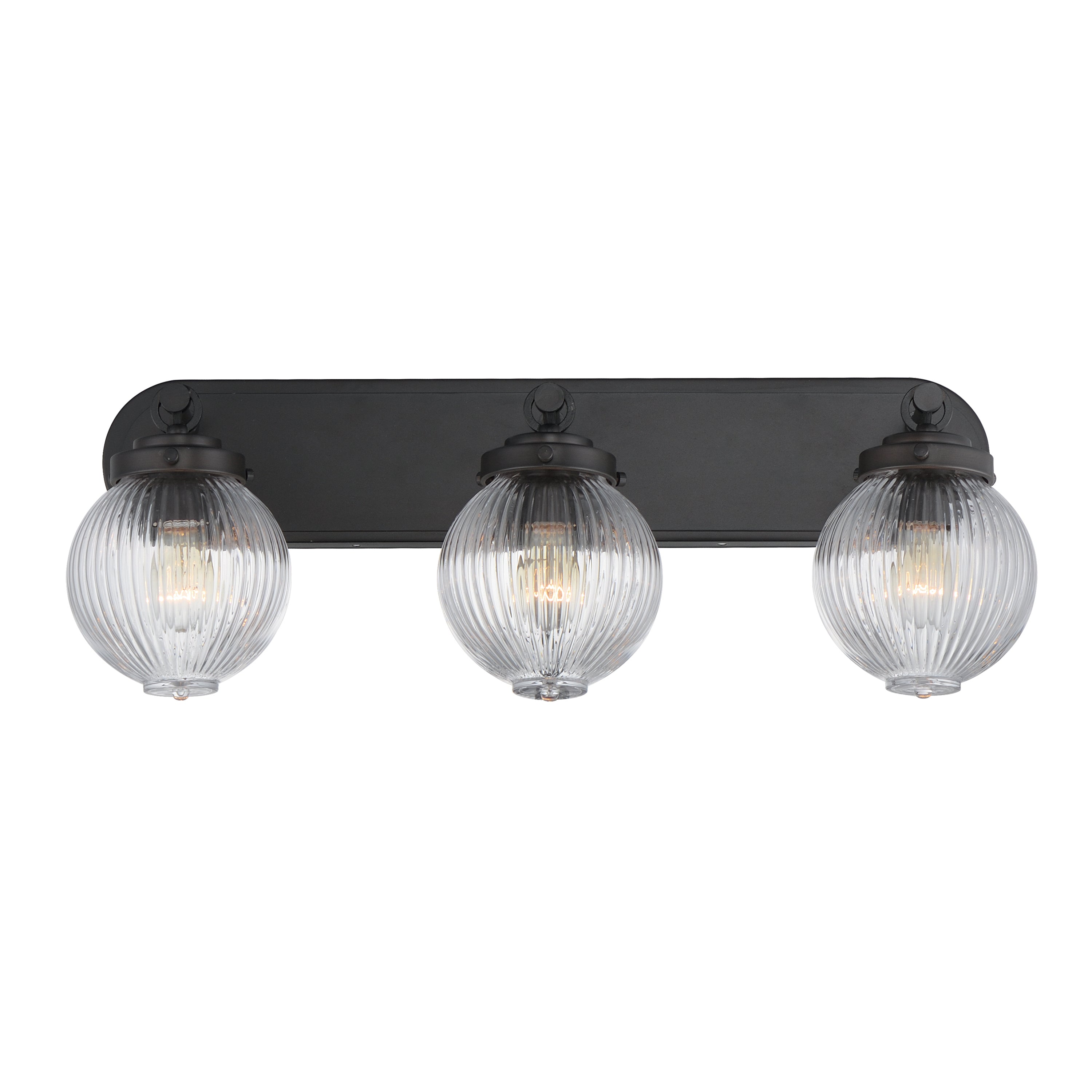 Maxim - 15193CROI - Three Light Bath Vanity - Kasbah - Oil Rubbed Bronze