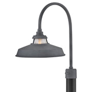 Hinkley - 1191DZ - LED Post Mount - Troyer - Aged Zinc