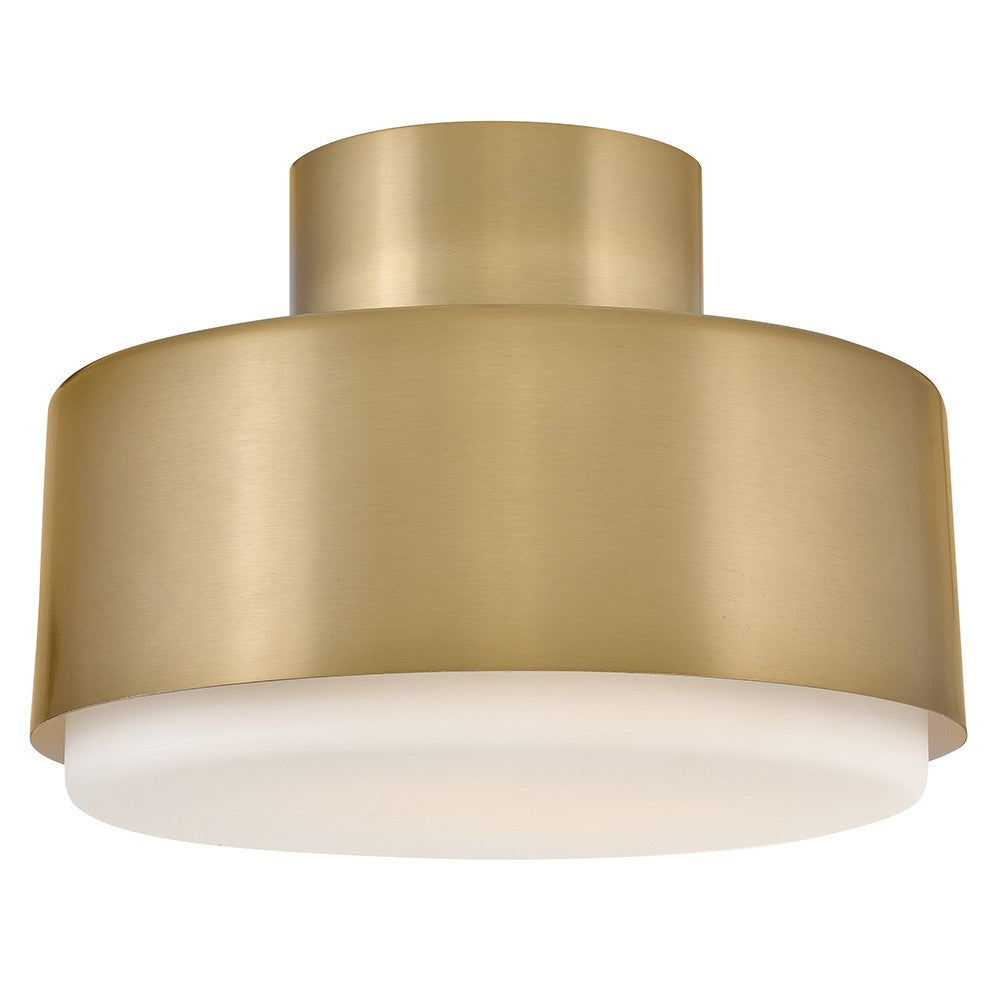 Hinkley - 30072LCB - LED Semi-Flush Mount - Cedric - Lacquered Brass
