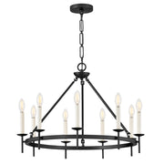 Hinkley - 47475BK - LED Chandelier - Copley - Black