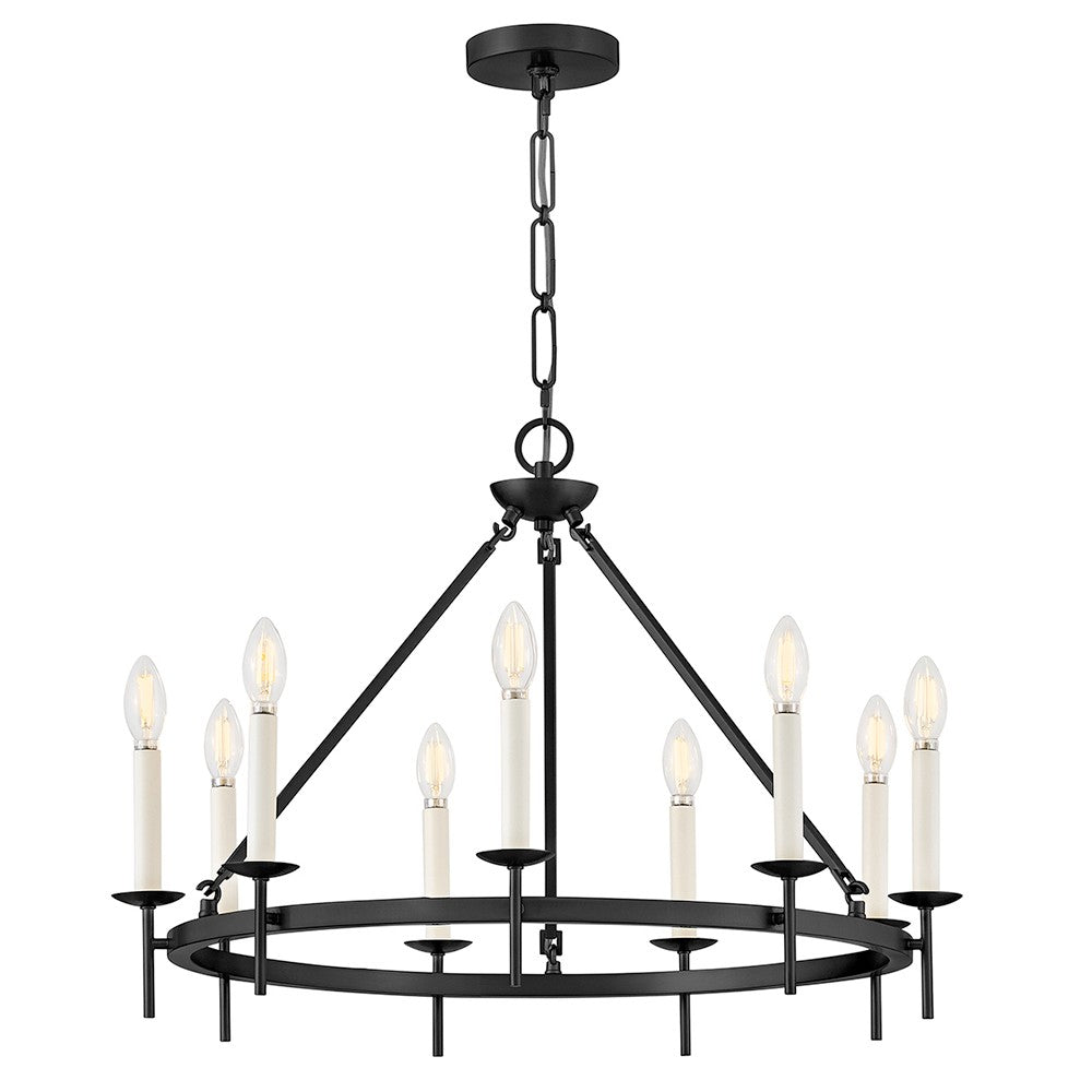 Hinkley - 47475BK - LED Chandelier - Copley - Black