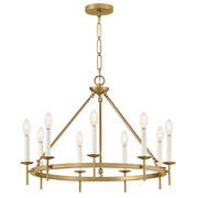 Hinkley - 47475LCB - LED Chandelier - Copley - Lacquered Brass