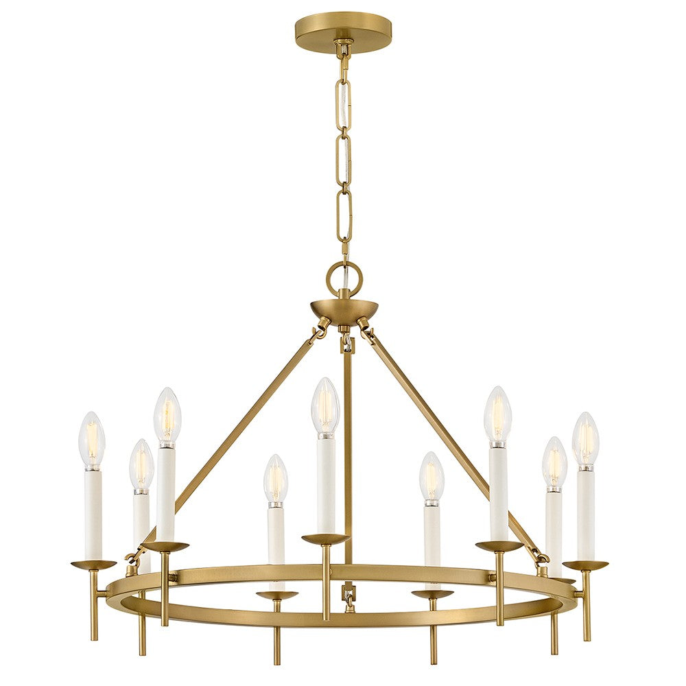 Hinkley - 47475LCB - LED Chandelier - Copley - Lacquered Brass