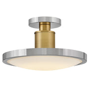 Hinkley - 47593PN-LCB - LED Semi-Flush Mount - Kieran - Polished Nickel