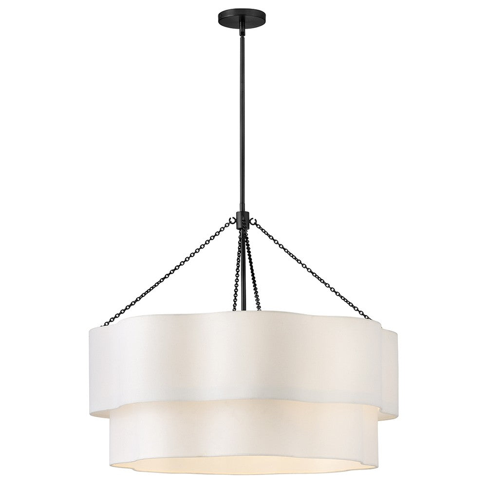 Hinkley - 47735BK - LED Chandelier - Gwen - Black