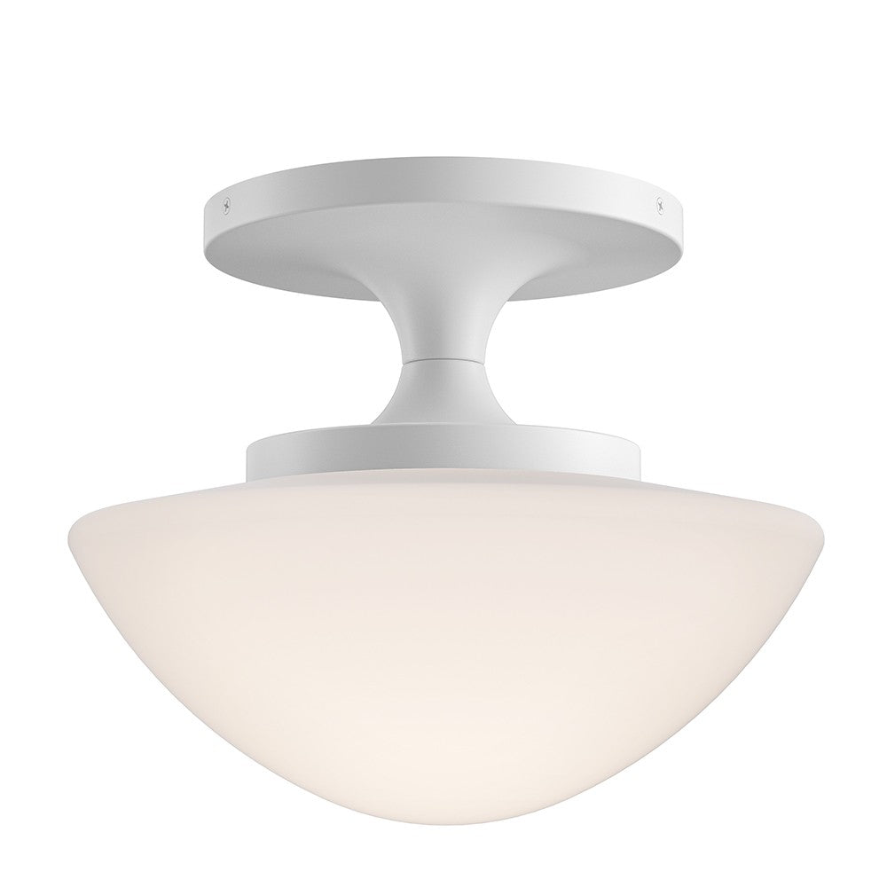 Hinkley - 47813CI - LED Semi-Flush Mount - Knox - Chalk White