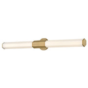 Hinkley - 51154HB - LED Vanity - Facet - Heritage Brass