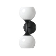 Maxim - 21222MRBK - Two Light Wall Sconce - Neve - Black