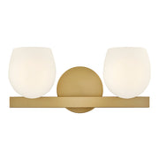 Hinkley - 57022LCB-LL - LED Vanity - Mae - Lacquered Brass