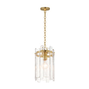 Maxim - 21831AGGL - One Light Pendant - Warren - Dark Bronze