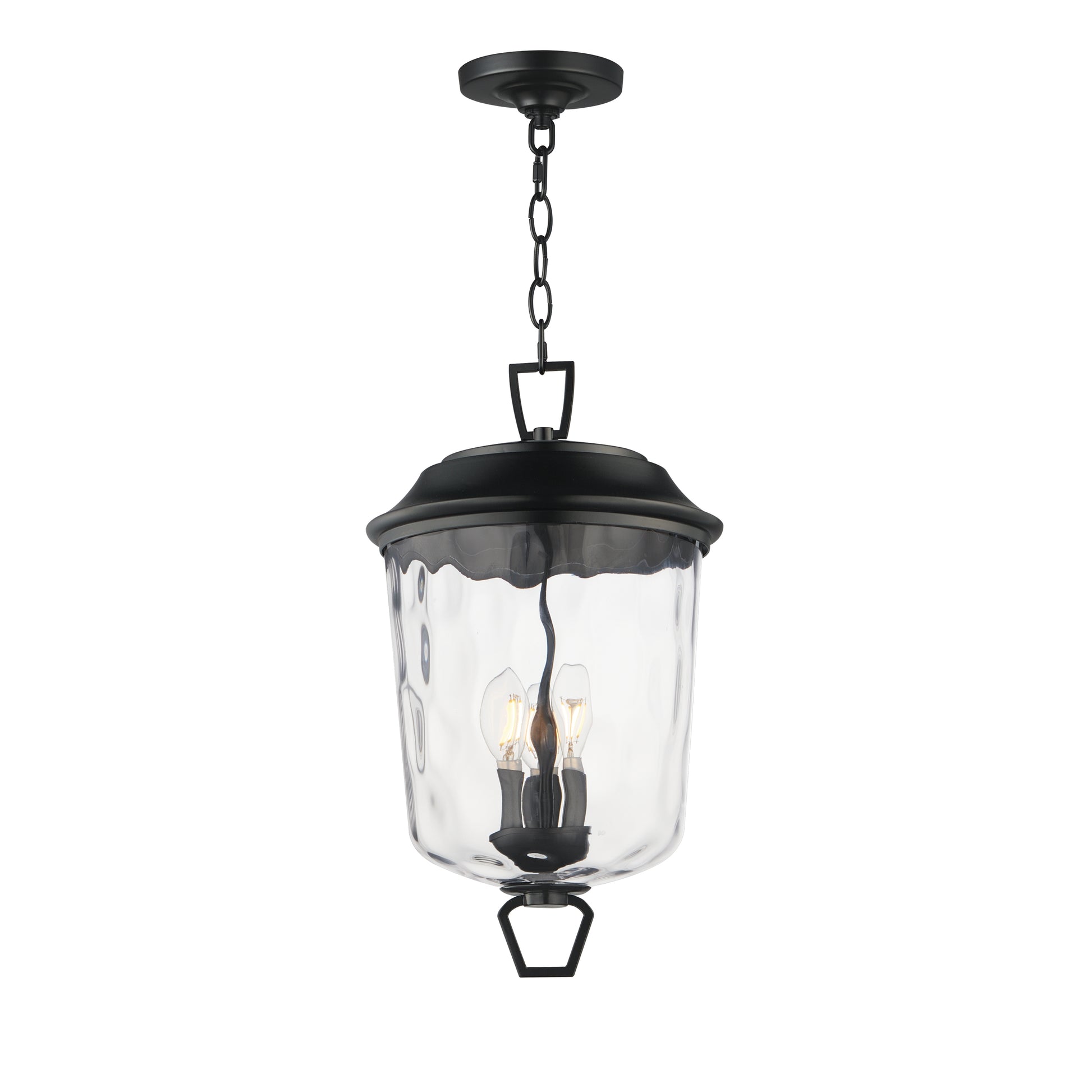 Maxim - 34213WGDBZ - Three Light Outdoor Pendant - Prescott - Dark Bronze