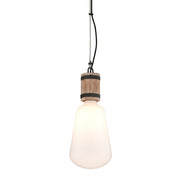 Troy Lighting - F4552 - One Light Pendant - Fulton - Rusty Iron W Salvaged Wood