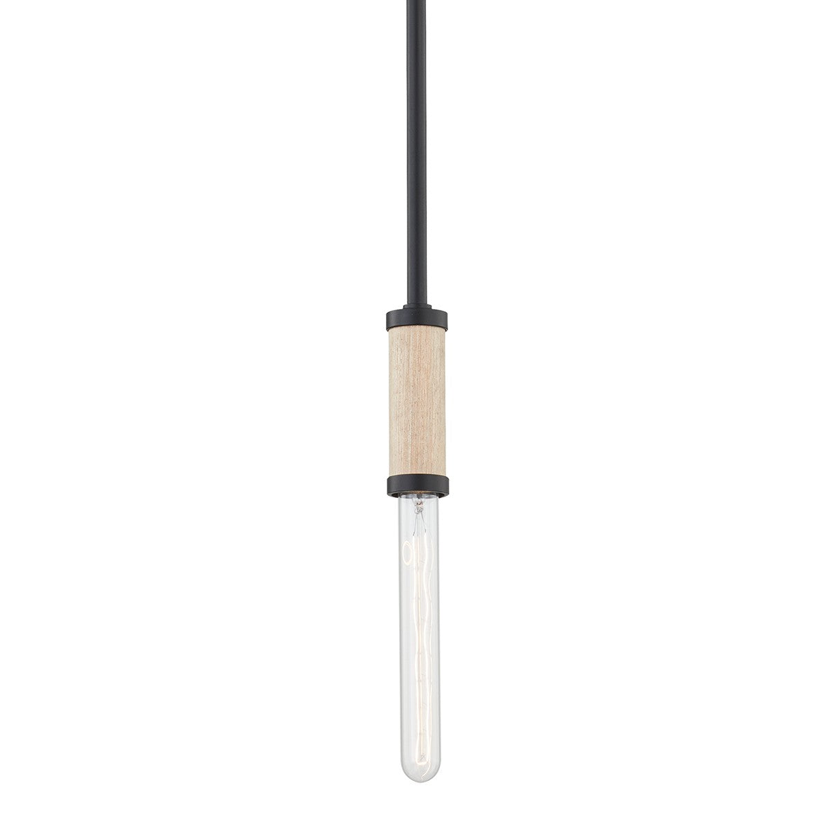 Troy Lighting - F6701-SBK - One Light Pendant - Cruiz - Soft Black