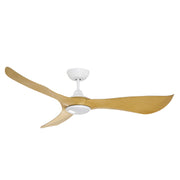 Maxim - 88755WTMWTK - 56" Ceiling Fan - Keanu - Matte White / Teak