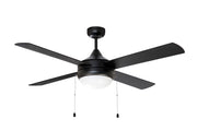 Maxim - 88794BK - 52" Ceiling Fan - Quattro - Black