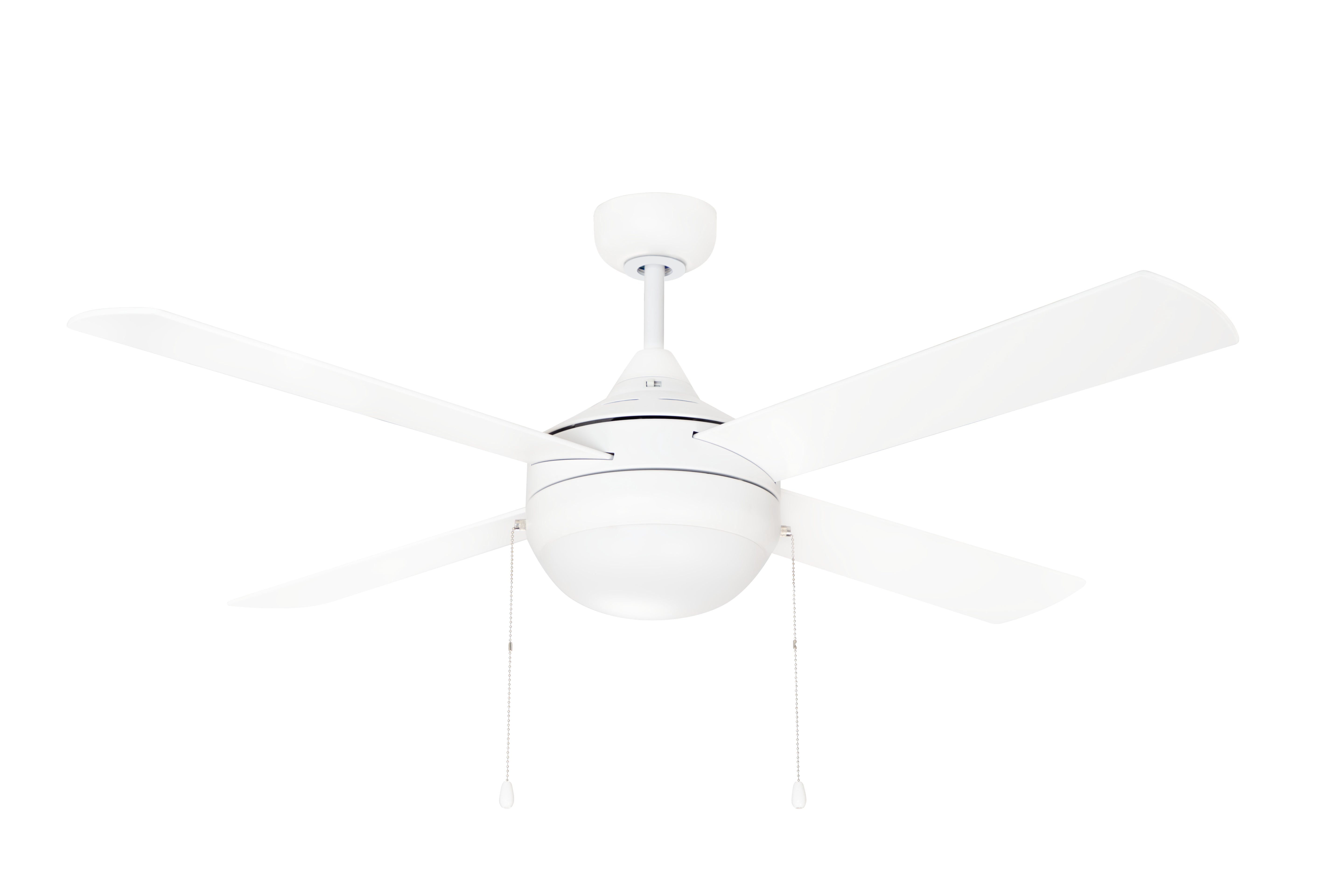 Maxim - 88794MW - 52" Ceiling Fan - Quattro - Matte White