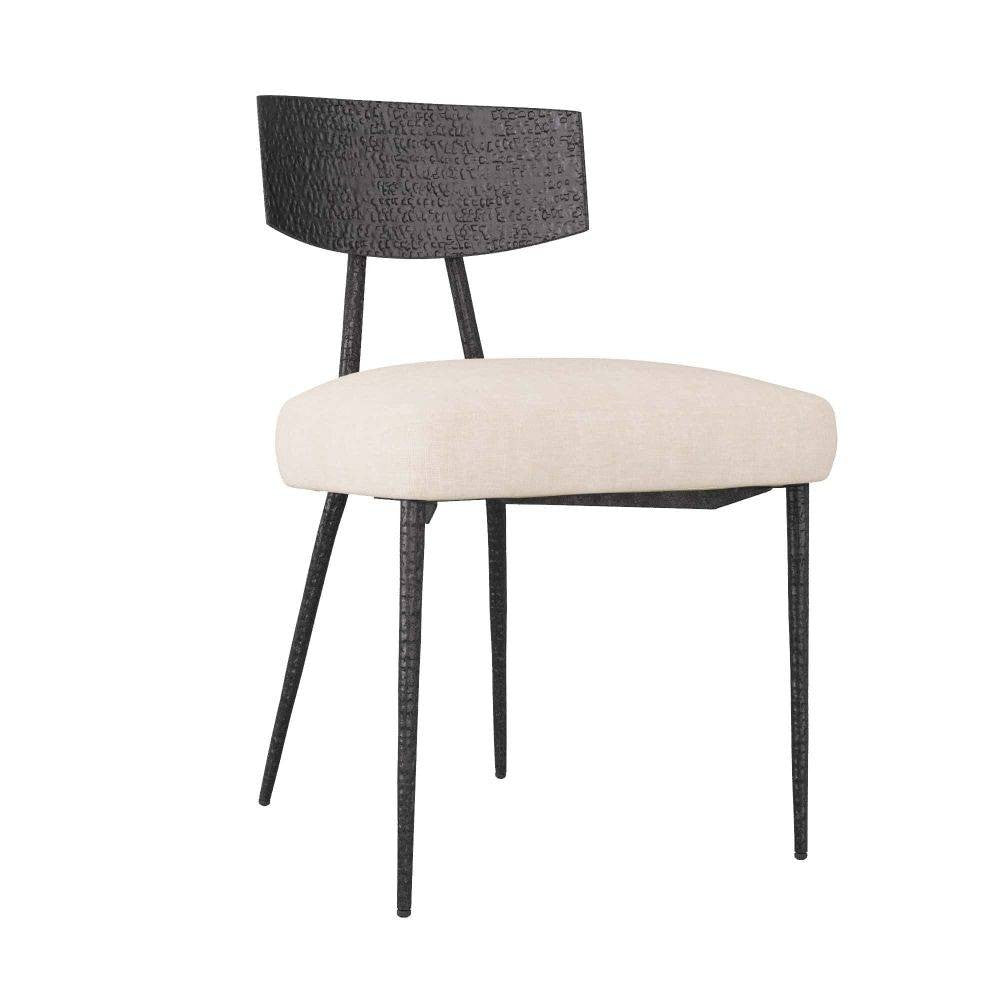 Arteriors - 6029 - Dining Chair - Reynard - Natural Iron/Natural Linen