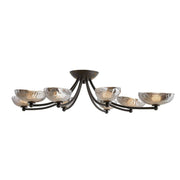 Arteriors - DFC08 - Flush Mount - Zamora - English Bronze