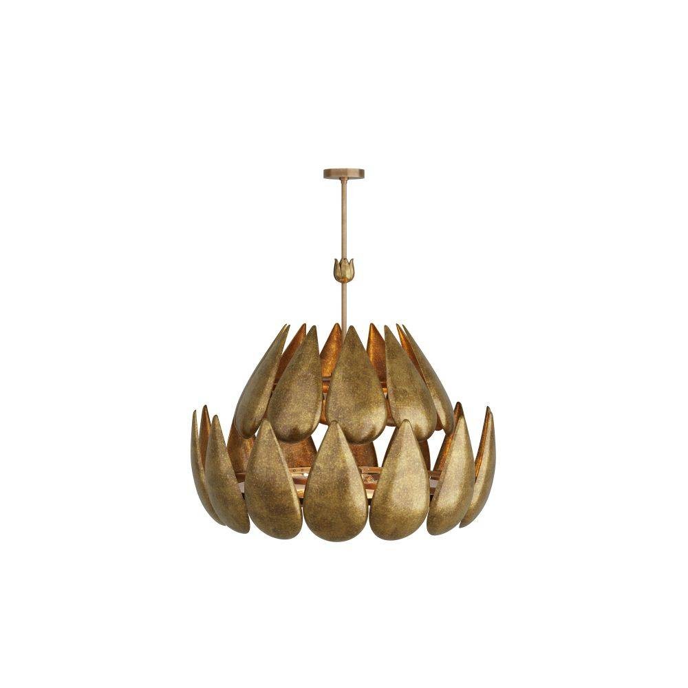 Arteriors - DMI09 - Chandelier - Anastasia - Vintage Brass