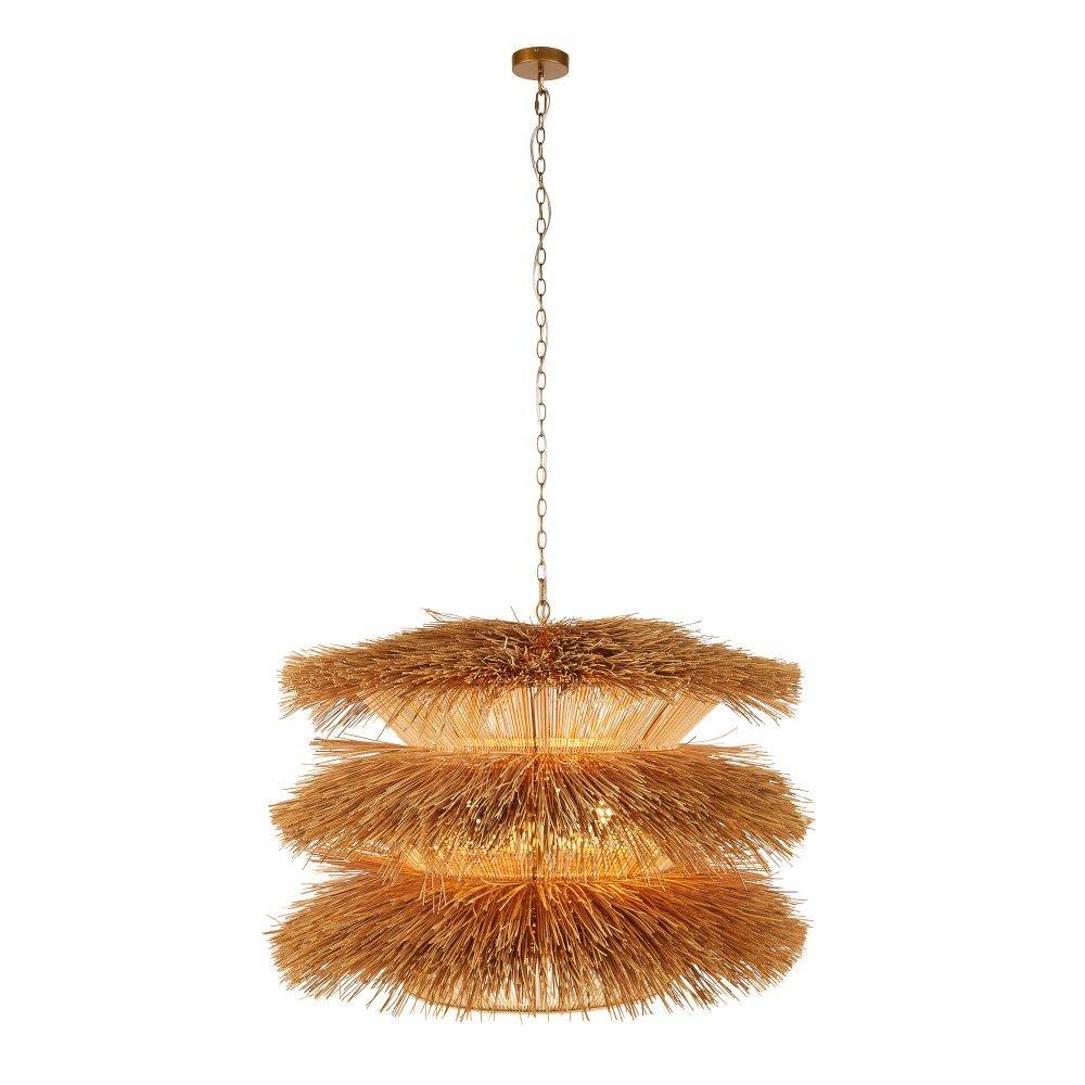 Arteriors - DMS12 - Pendant - Ansari - Natural Rattan