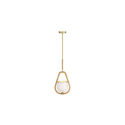 Arteriors - DPC12 - Pendant - Arlie - Antique Brass