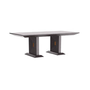 Arteriors - FDS04 - Dining Table - Renata - Sable Oak Veneer/Antique Brass