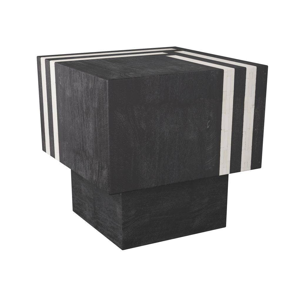 Arteriors - FEI19 - End Table - Burton - Ebony