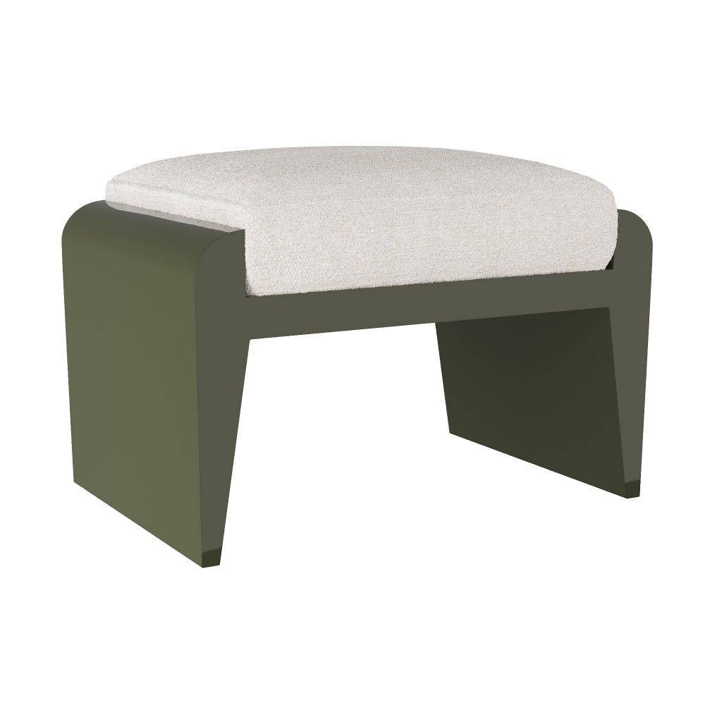 Arteriors - FOS01 - Ottoman - Alanna - Cloud Boucle