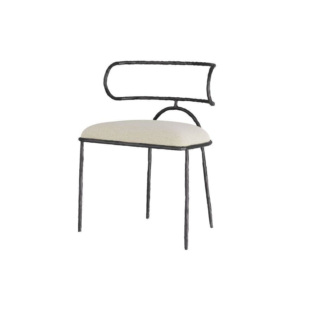 Arteriors - FRI05 - Dining Chair - Aisha - Natural Linen