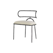 Arteriors - FRI05 - Dining Chair - Aisha - Natural Linen