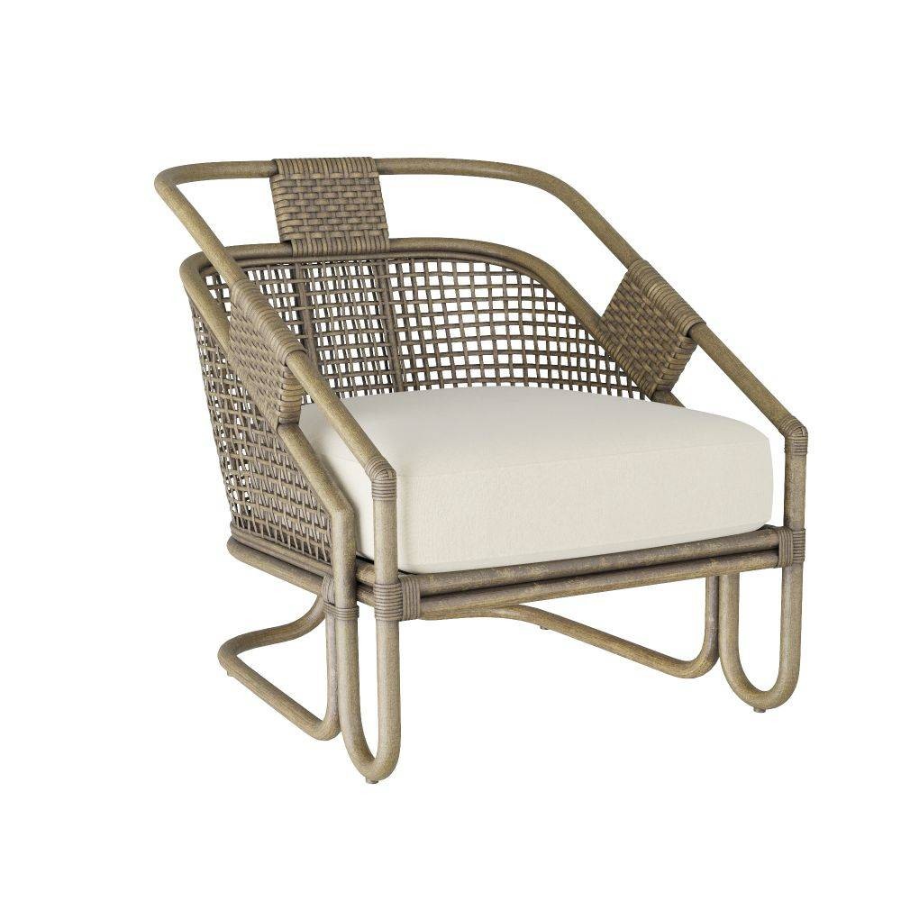 Arteriors - FRS08 - Lounge Chair - Begala - Bone Linen