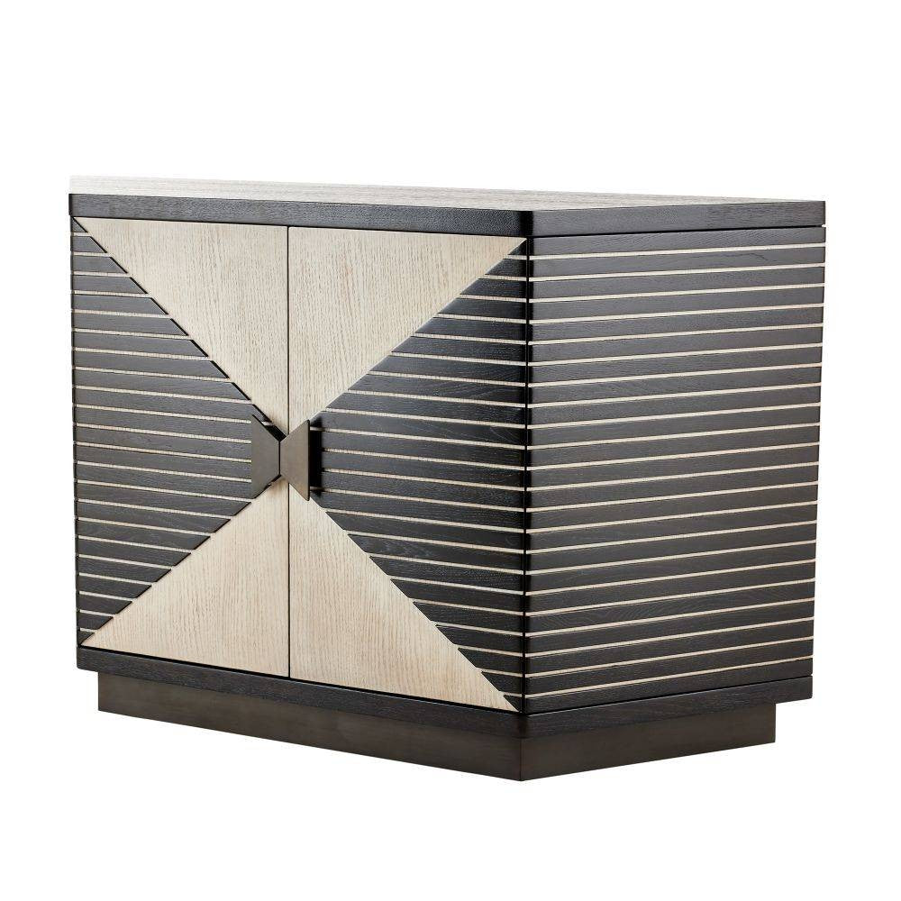 Arteriors - FZS05 - Credenza - Vector - Ebony Oak/Smoke Oak/Bronze