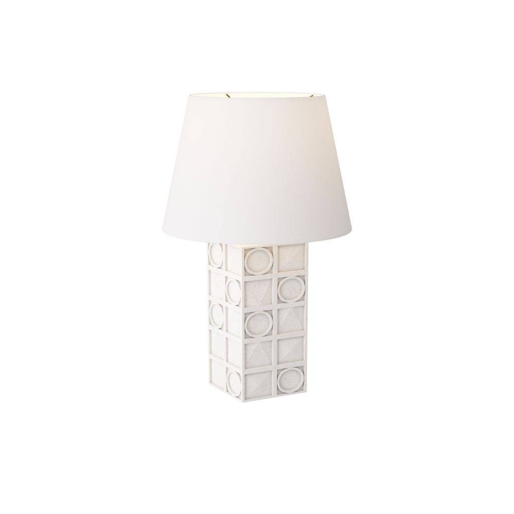 Arteriors - GKPTC02-SH019 - Table Lamp - Empire - Ivory, Riverstone