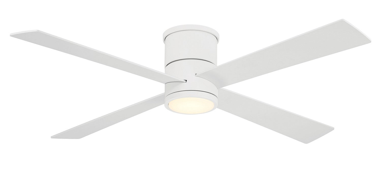 Minka Aire - F797L-WHF - 54"Ceiling Fan - Falco Flush - Flat White