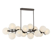 Metropolitan - N2087-860 - 14 Light Island Pendant - Vino - Dark Bronze