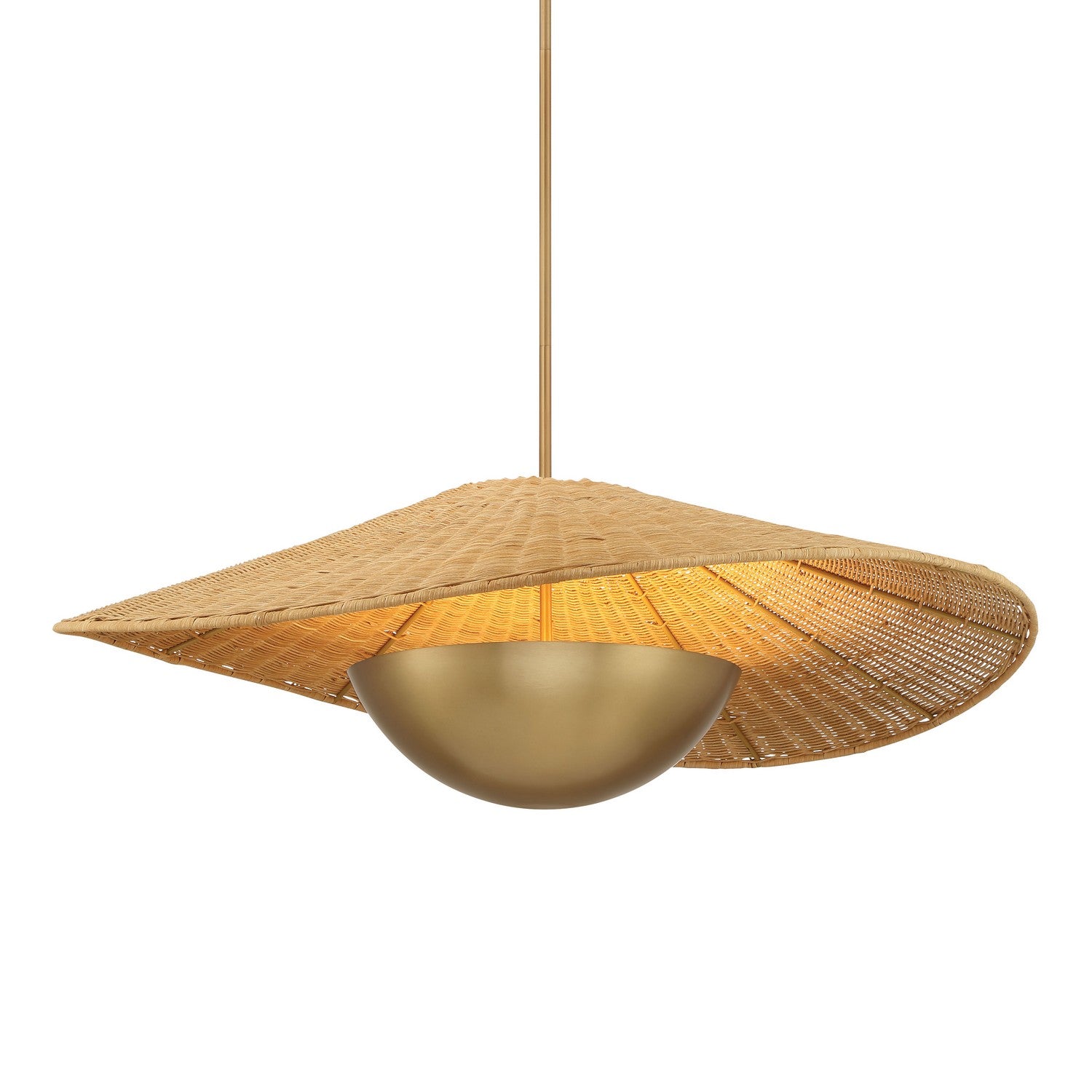 Minka-Lavery - 142-732 - Three Light Pendant - Nestor - Legacy Brass