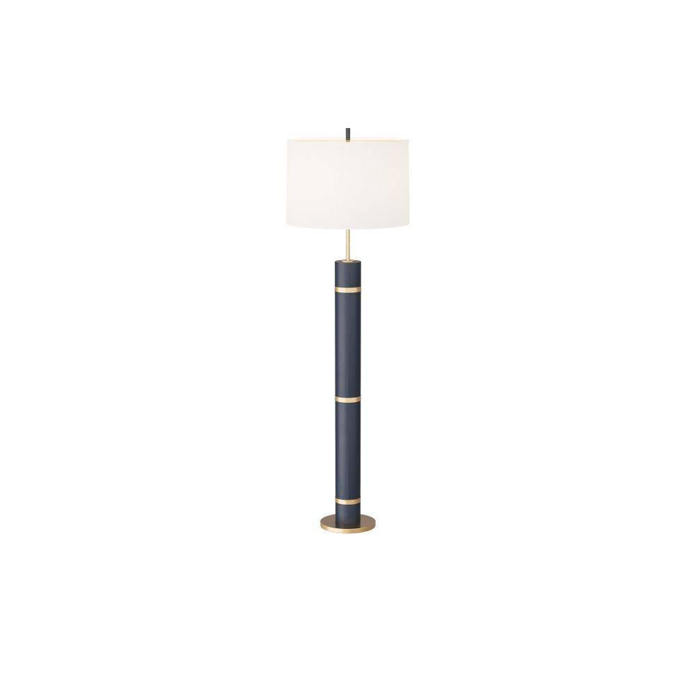 Arteriors - PFI01-317 - Floor Lamp - Yumi - Storm, Leather