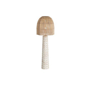 Arteriors - PFS02 - Floor Lamp - Agnes - Mactan Stone, Resin