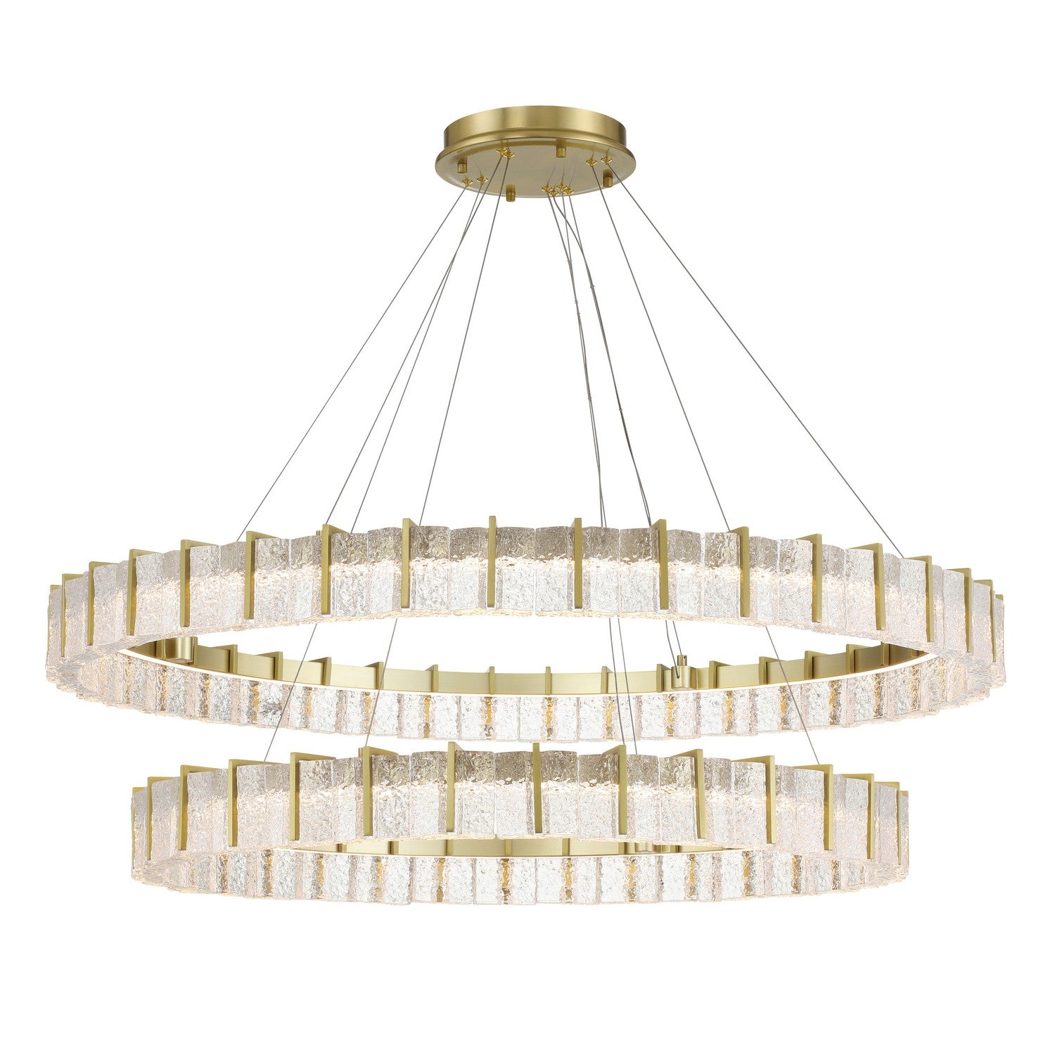 Minka-Lavery - 2419-695-L - LED Chandelier - Sevryn - Soft Brass
