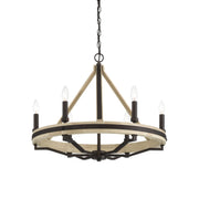 Minka-Lavery - 2626-860 - Six Light Chandelier - Sonoma - Dark Bronze