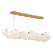 Minka-Lavery - 2637-732 - 12 Light Island Pendant - Langford - Legacy Brass