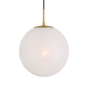 Minka-Lavery - 291-732 - One Light Pendant - Mist - Legacy Brass
