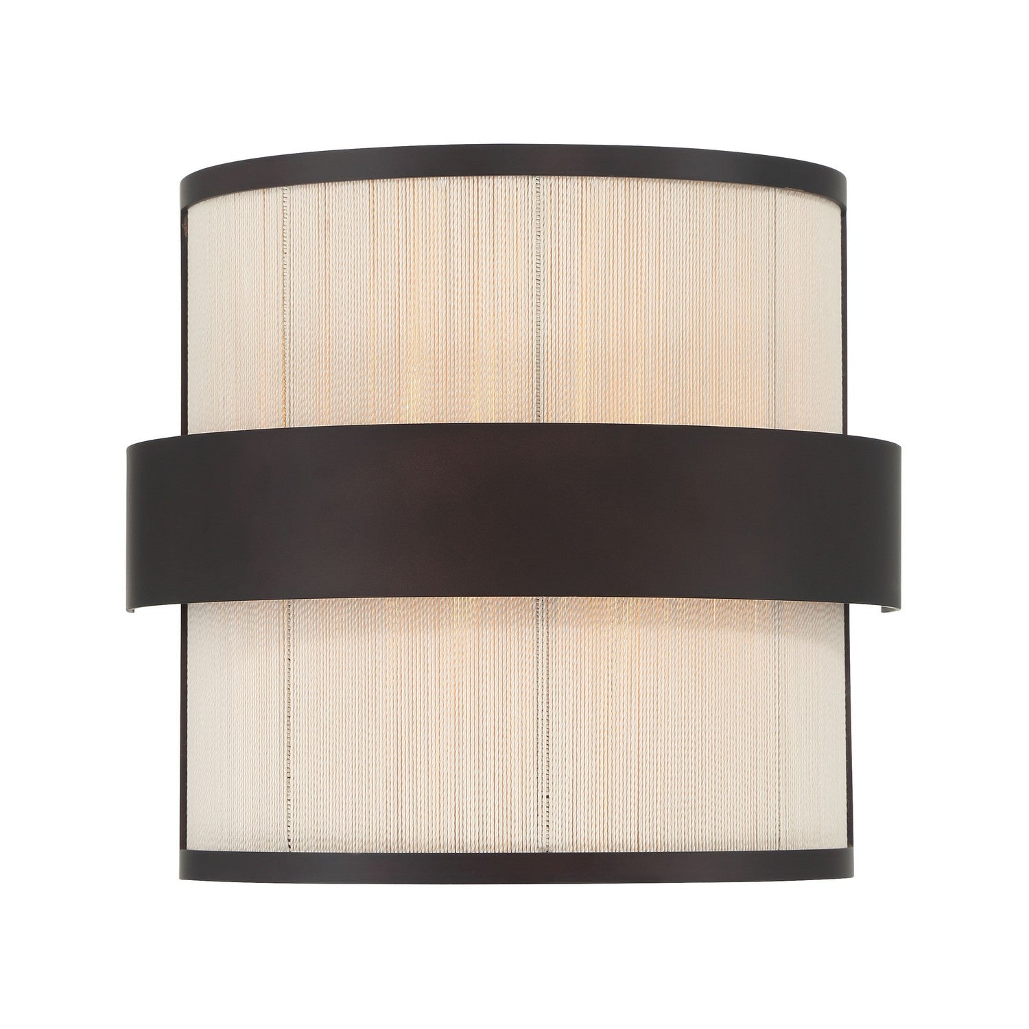 Minka-Lavery - 3682-886 - Two Light Wall Sconce - Harbor Wrap - Dark Bronze