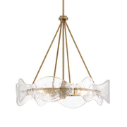 Minka-Lavery - 3695-732 - Six Light Pendant - Elora - Legacy Brass