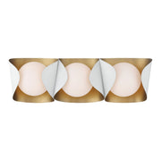 Minka-Lavery - 3773-893 - Three Light Vanity - Flare - Sand White