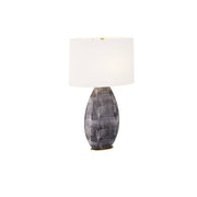 Arteriors - PTE07-519 - Table Lamp - Brando - Gray Cobra, Porcelain