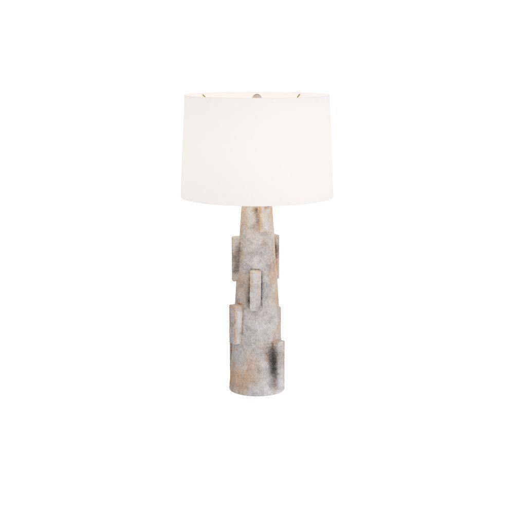 Arteriors - PTS08-357 - Table Lamp - Boulder - Moonstone, Terracotta