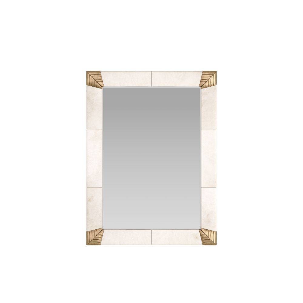 Arteriors - WMI32 - Mirror - Amara - Ivory, Vellum