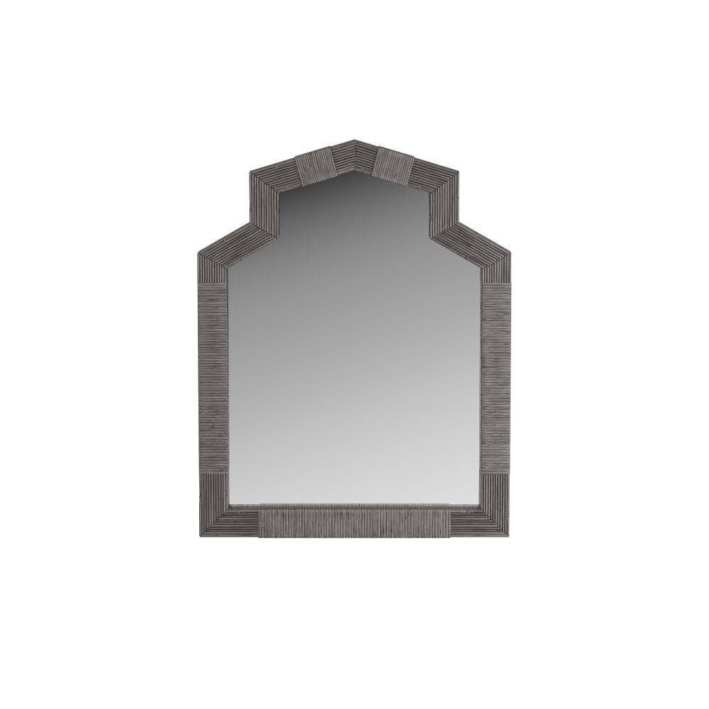 Arteriors - WMS02 - Mirror - Beeland - Black Wash, Rattan