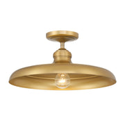 Minka-Lavery - 3936-732 - One Light Semi Flush Mount - Crowne - Legacy Brass